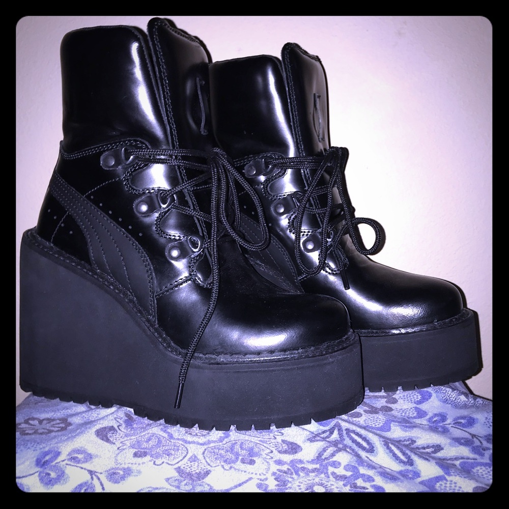 Fenty by Puma Goth Wedge boots